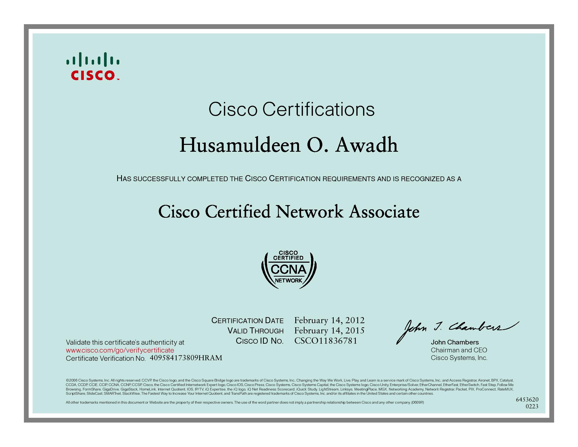Cisco CCNA